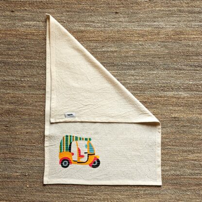 Calyz Indian Autoriksha Tea towel - Image 3